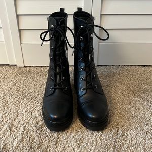 Michael Kors combat boots size 8